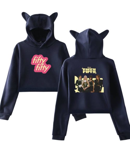 Fifty Fifty Cropped Hoodie #2