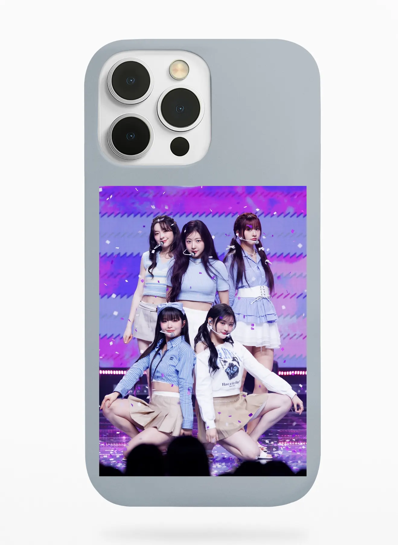 FIFTY FIFTY Blue Stage Phone Case - Image 3