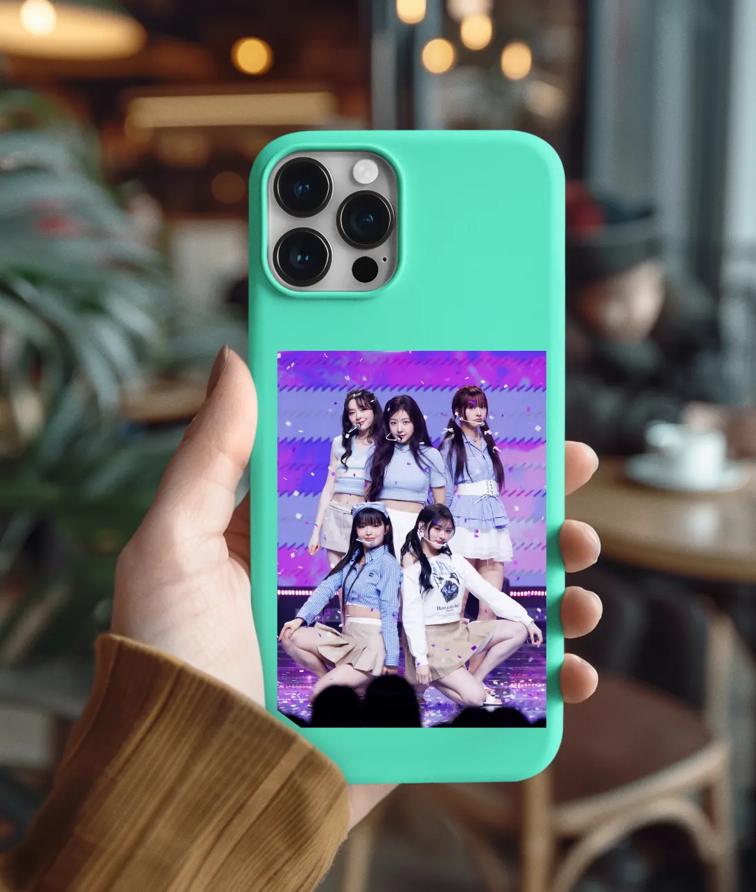 FIFTY FIFTY Blue Stage Phone Case - Image 14