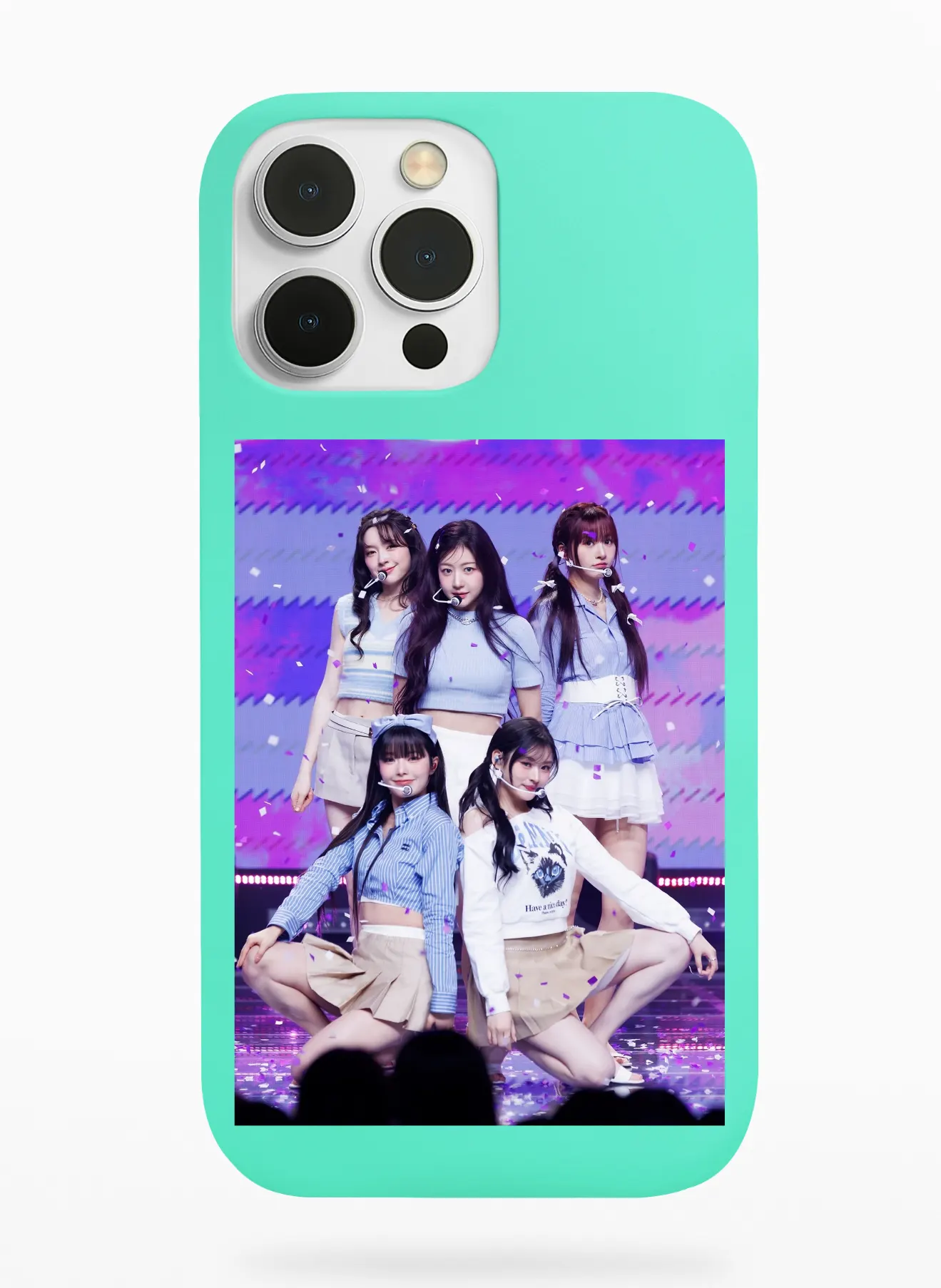 FIFTY FIFTY Blue Stage Phone Case - Image 7