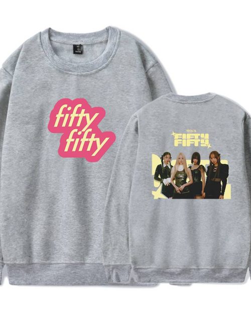 FIFTY FIFTY Pink Logo Sweatshirt