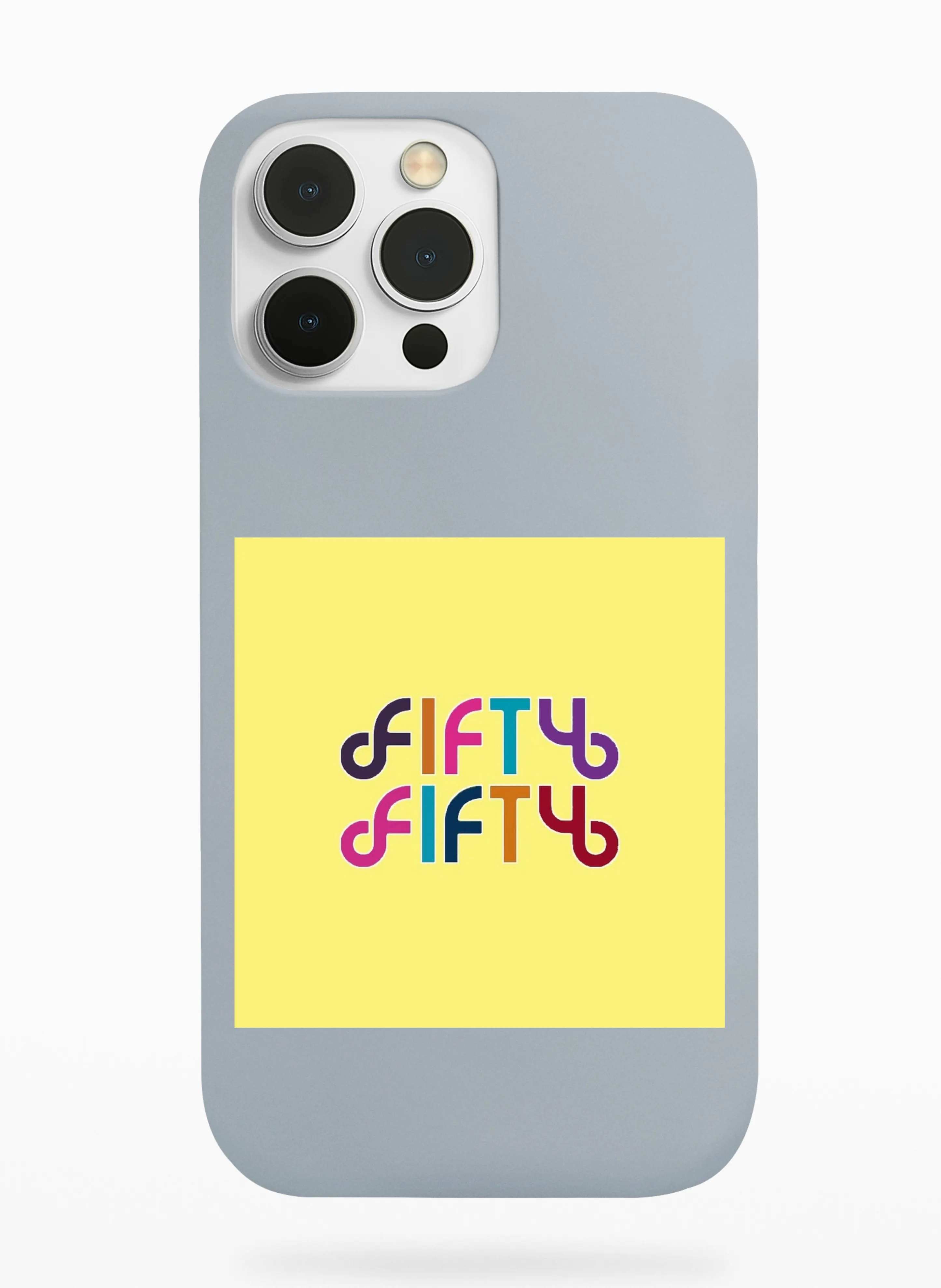 FIFTY FIFTY Rainbow Logo Phone Case - Image 3
